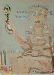 Anna Perenna, Leinwand 2021, 50 x 70 cm