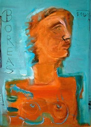 Malerei 2005, Spanplatte 50cm x 70cm