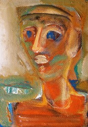 Jannulis Tembridis, 2006, Acryl auf Spannplatte, 30 x 42 cm