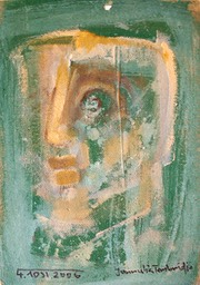 Jannulis Tembridis, 2006, Acryl auf Spannplatte, 30 x 42 cm