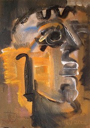 Jannulis Tembridis, 2006, Acryl auf Spannplatte, 30 x 42 cm