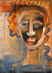 Jannulis Tembridis, 2006, Acryl auf Spannplatte, 30 x 42 cm