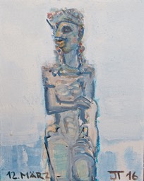 Jannulis Tembridis, Leinwand 2016, 40x60cm