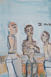 Jannulis Tembridis, Leinwand 2016, 40x60cm