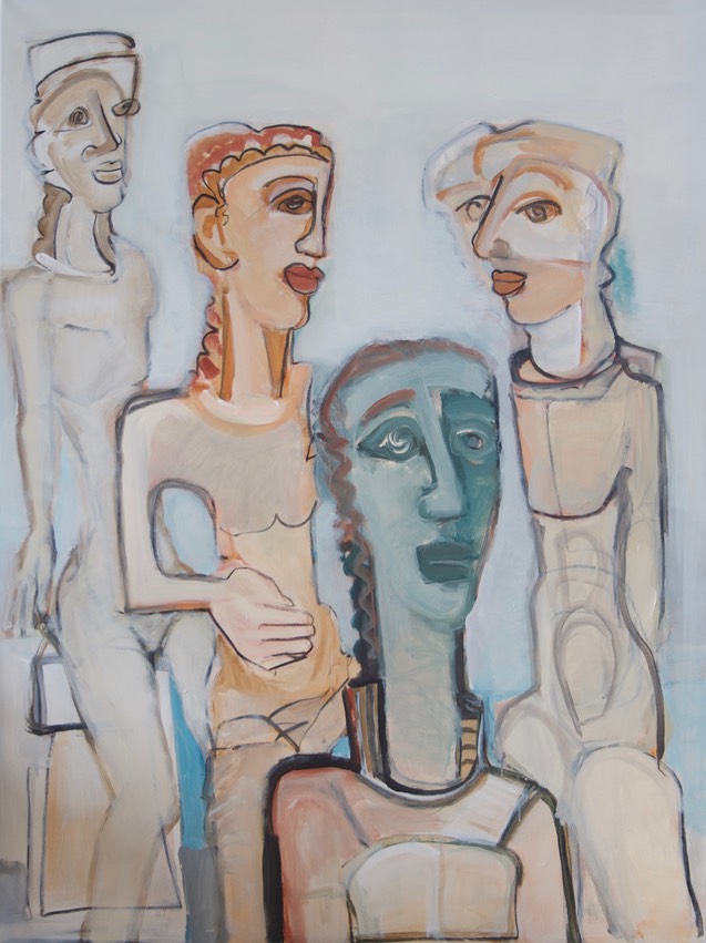 Jannulis Tembridis, Leinwände 2011, 120 x 160 cm