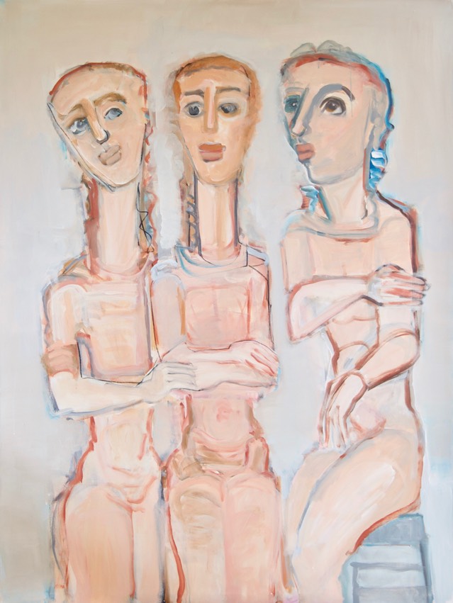 Jannulis Tembridis, Leinwände 2011, 120 x 160 cm