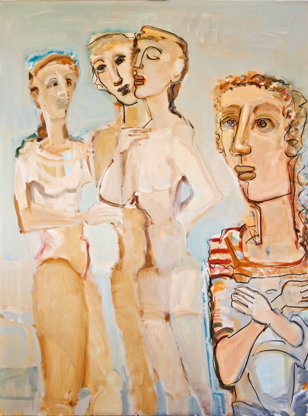 Jannulis Tembridis, Leinwände 2011, 120 x 160 cm