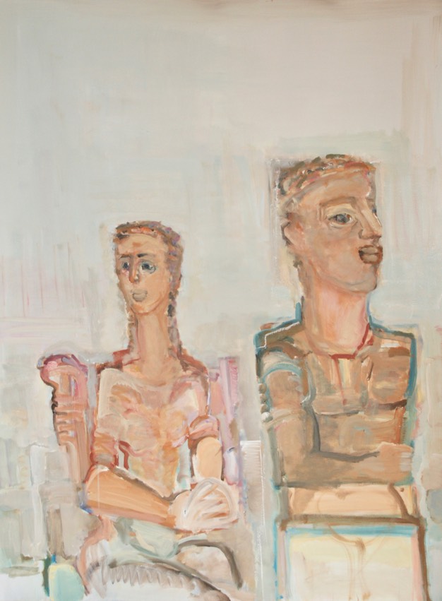 Jannulis Tembridis, Leinwand 2012, 120x160 cm