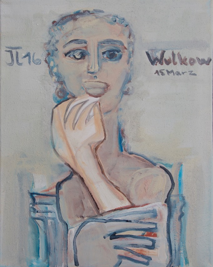 Jannulis Tembridis, Leinwand 2016, 40x60cm